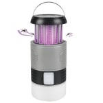 2 IN 1 Solar Charging LED Camping Light with mosquito repellent light,Power Bank,USB Recharging