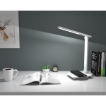 USB Foldable Desk Lamp with Wireless Charger function,Timer & Dimmer