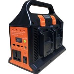 Portable Power Supply Inverter Station,4 Battery Ports for  for Dewalt|BOSCH|Makita|Milwaukee 14.4/18V Battery etc.