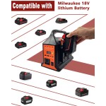 Portable Power Supply Inverter Station,4 Battery Ports for  for Dewalt|BOSCH|Makita|Milwaukee 14.4/18V Battery etc.