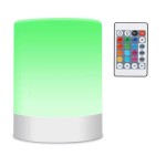 Touch Control RGB Night Light with Remote