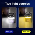 2 IN 1 , LED Solar Motion Sensor Lights + Mosquito Killer Lamp