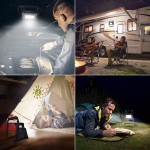 Portable Soar LED work light with magnet base,power bank,foldable stand