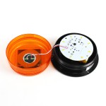 Solar Rechargeable LED Beacon, With Magnetic Base+Screw Mounting