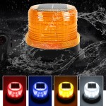 DC12-24V, Solar Rechargeable LED Beacon, With Magnetic Base