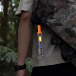 Rechargeable Multi Colors LED Camping/Hiking/Hunting/Fishing flashlight