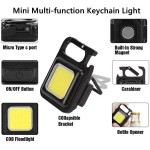 Mini Multi-functions LED keychain 