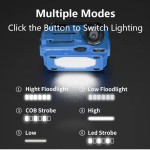 Mini Multi-functions LED keychain 