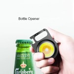Mini Multi-functions LED keychain with bottle opener