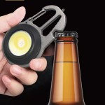 Multi-functions keychain light/tool set 