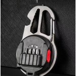 Multi-functions keychain light/tool set 