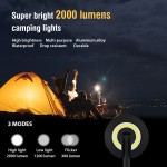 Multi-functions Telescopic Rechargeable LED Camping Light with Power Bank,Aluminum Housing