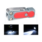 Screw driver tool set with LED light