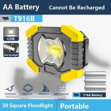 2 IN 1 USB Recharging+Solar COB Work Light/3*AA COB Work Light 