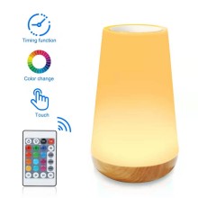 Touch Control RGB Night Light with Romote