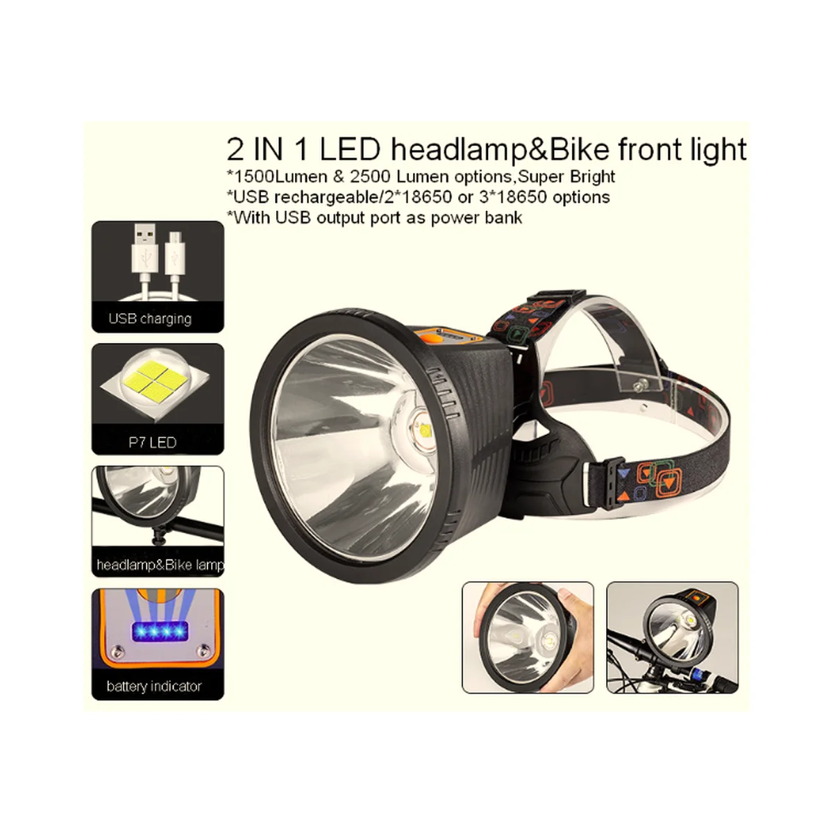 W655 (4000mAh) lighting product